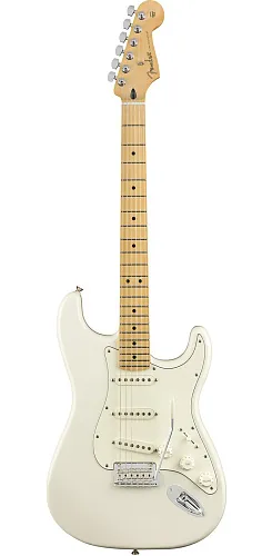 Fender Player Stratocaster MN Polar White Электрогитара.
