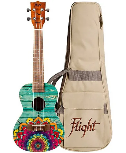 Flight AUC-33 Mansion Укулеле концерт, серия Art.