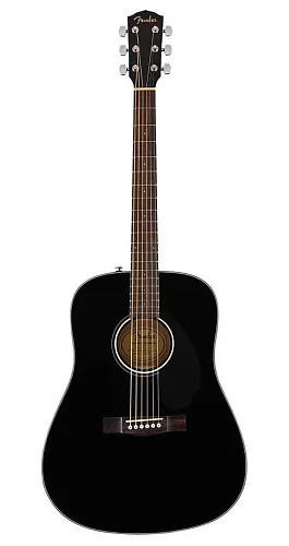 Fender CD-60S Black Гитара акустическая.