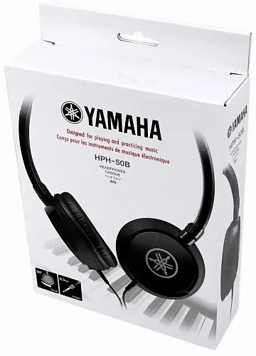 Yamaha HPH-50B Наушники динамические, закрытые. Цвет черный.