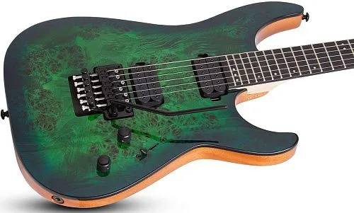Schecter C-6 FR PRO AQB Электрогитара.