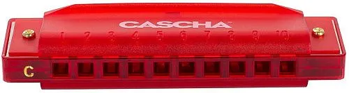 Cascha HH-2273 Fun Blues Губная гармошка, красная.