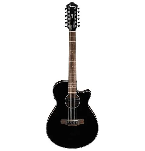 Ibanez AEG5012-BKH Электроакустическая 12-струнная гитара.