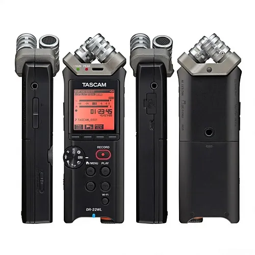 Tascam DR-22WL Портативный рекордер с Wi-Fi.