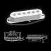 Belcat BS-04Middle-WH Звукосниматель магнитный, сингл, средний, белый.-1