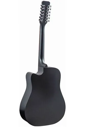 JET JDEC-255/12 BKS Электроакустическая гитара 12-струнная.