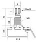 Hosco H-CTS-A500MM Потенциометр 500 кОм (лог) метрический.-1